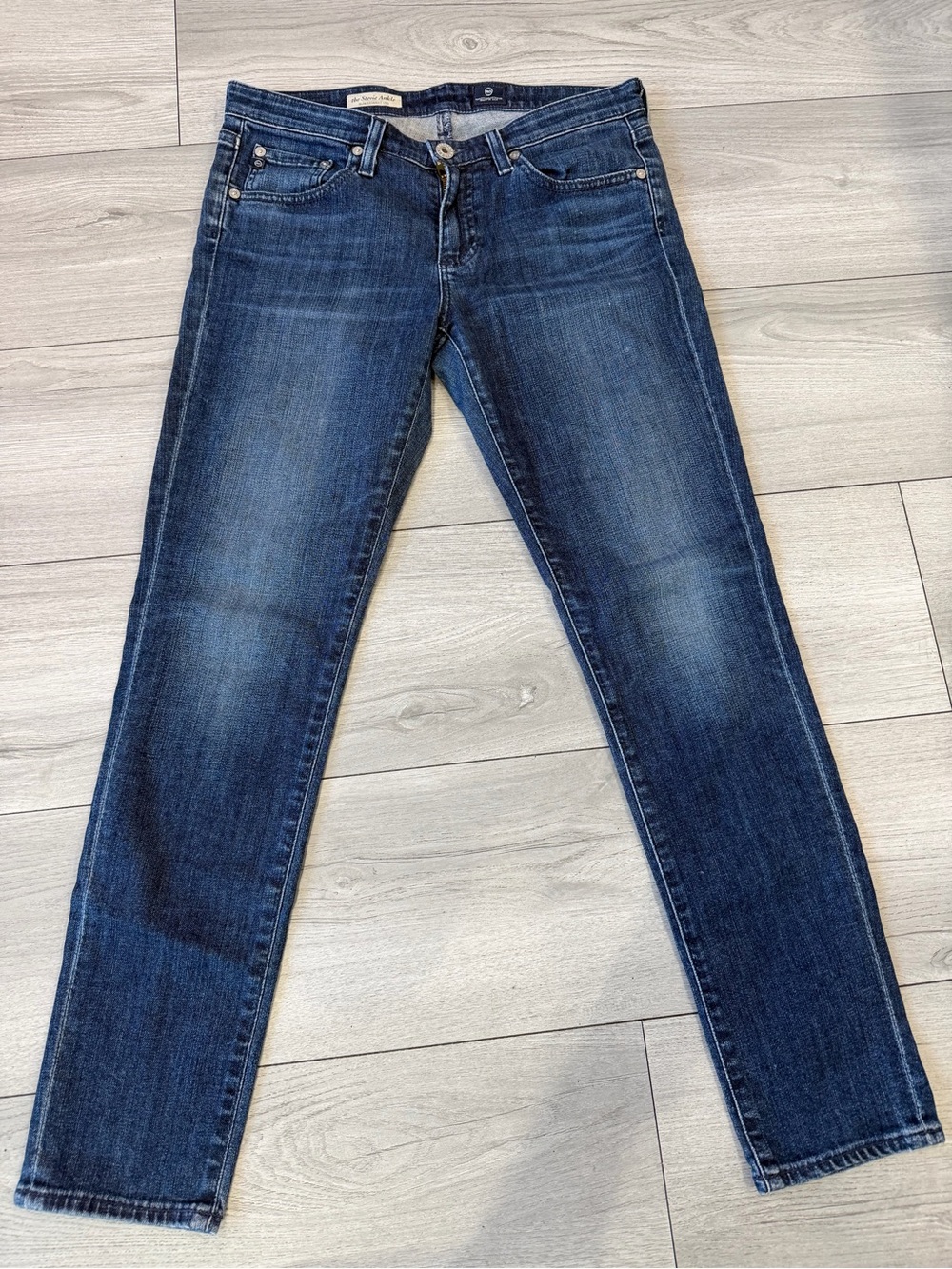 Ag Adriano Goldschmied Women's Dark Blue Skinny Jeans